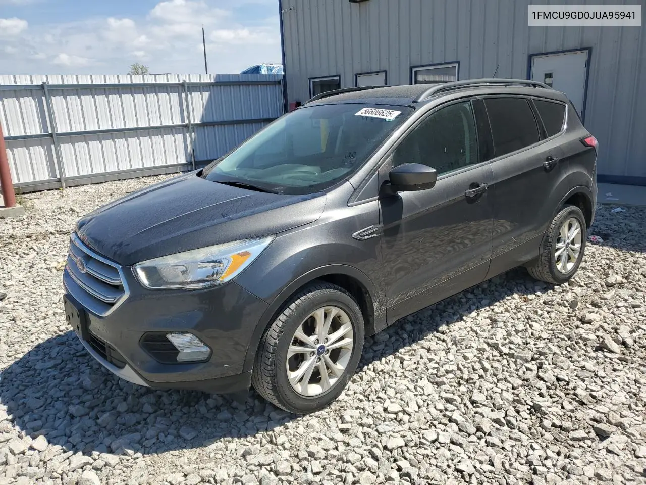 2018 Ford Escape Se VIN: 1FMCU9GD0JUA95941 Lot: 56606625