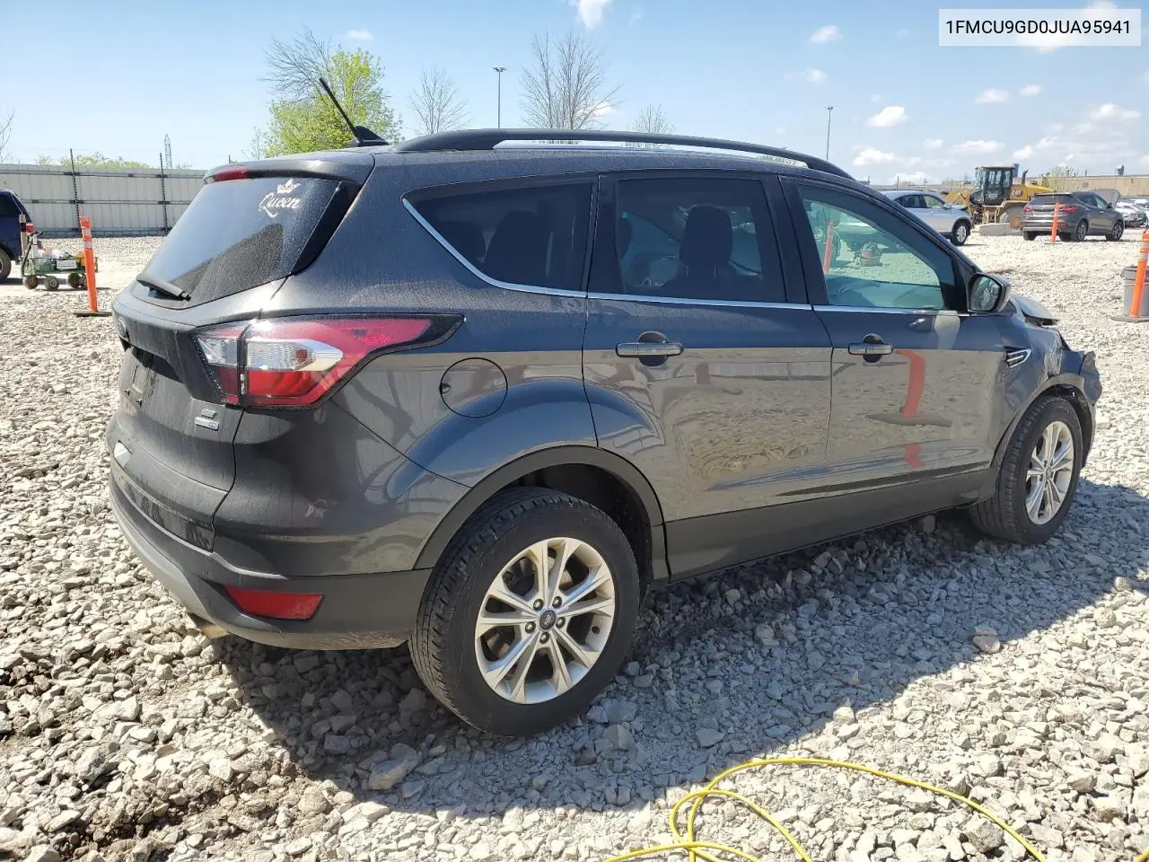 2018 Ford Escape Se VIN: 1FMCU9GD0JUA95941 Lot: 56606625