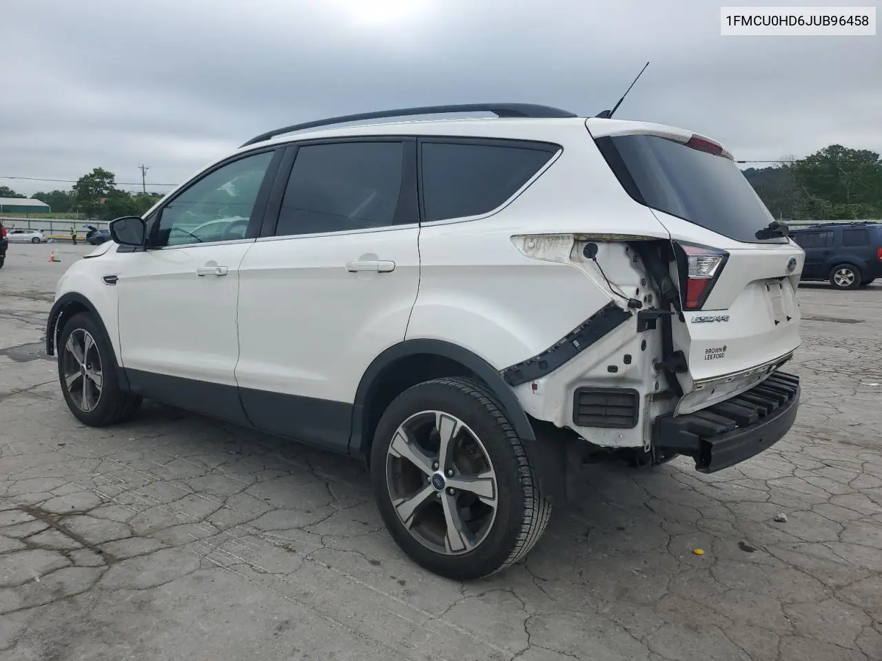 2018 Ford Escape Sel VIN: 1FMCU0HD6JUB96458 Lot: 56632975