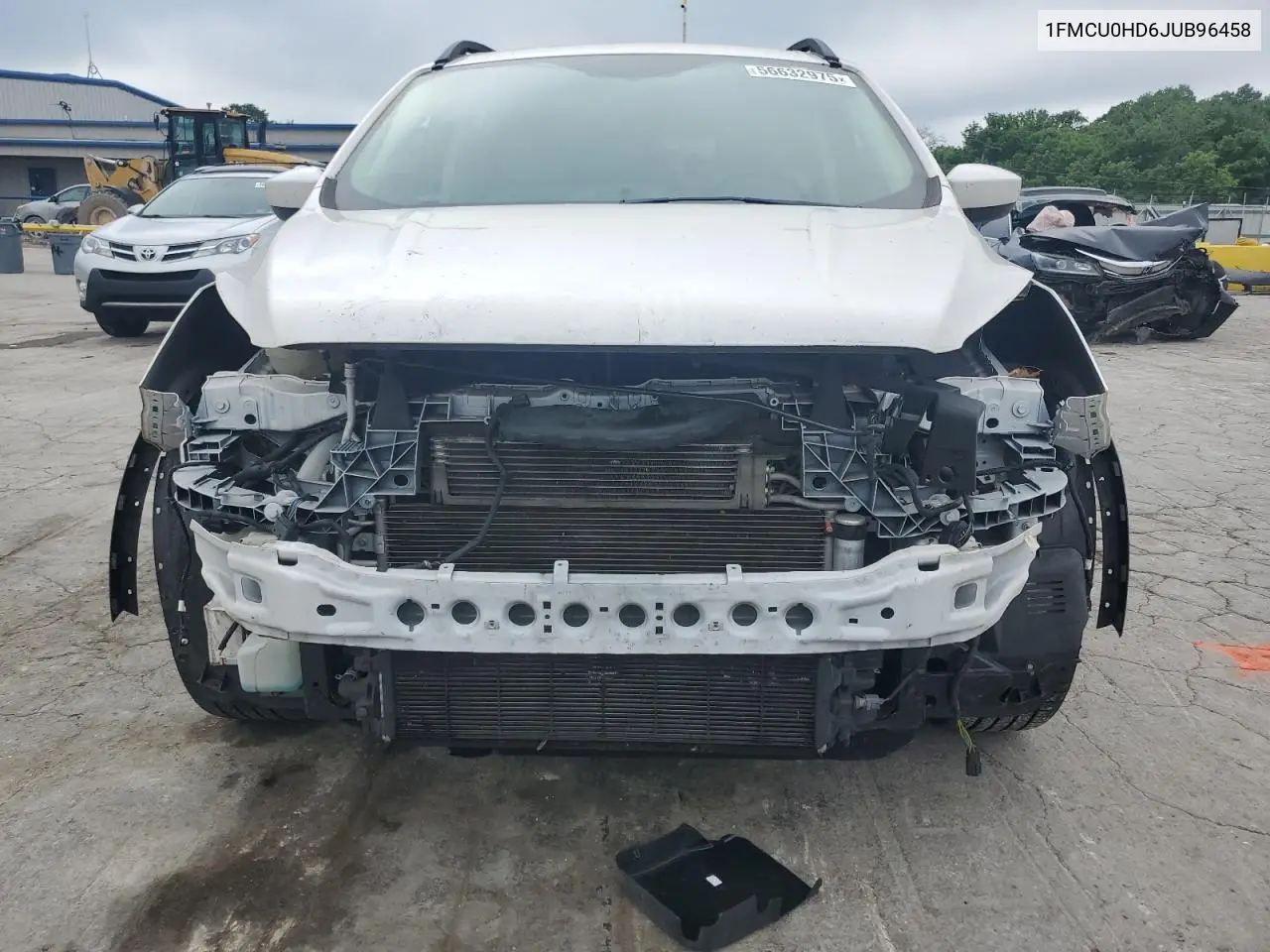 2018 Ford Escape Sel VIN: 1FMCU0HD6JUB96458 Lot: 56632975