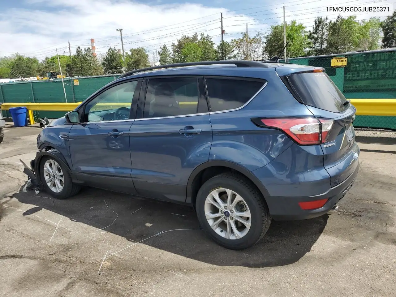 2018 Ford Escape Se VIN: 1FMCU9GD5JUB25371 Lot: 56674155