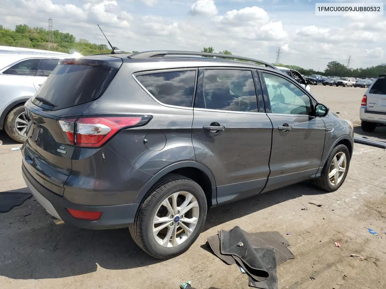 2018 Ford Escape Se VIN: 1FMCU0GD9JUB80532 Lot: 56696435