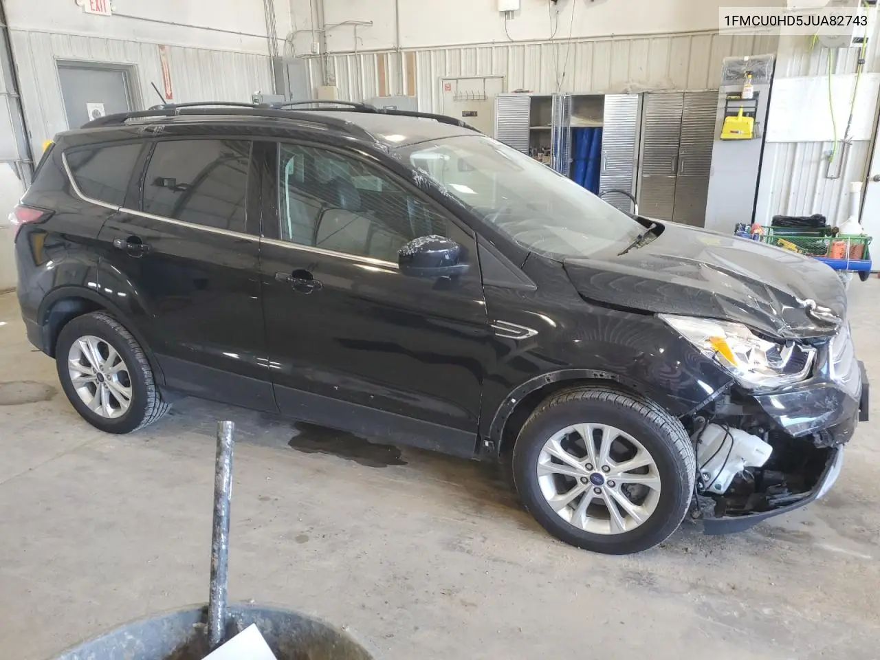 2018 Ford Escape Sel VIN: 1FMCU0HD5JUA82743 Lot: 56711775