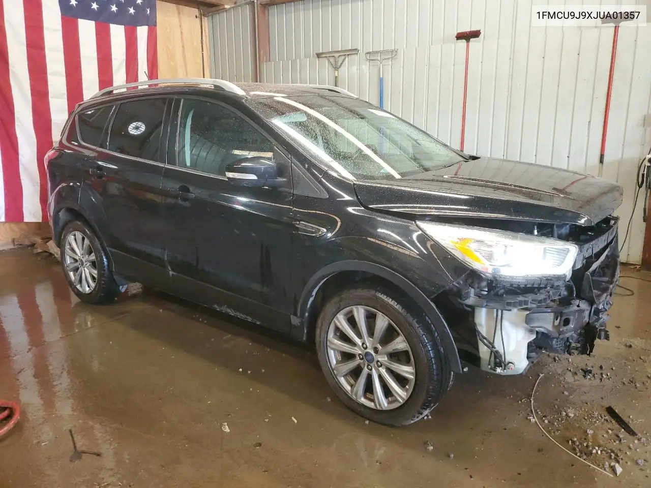 2018 Ford Escape Titanium VIN: 1FMCU9J9XJUA01357 Lot: 56868735