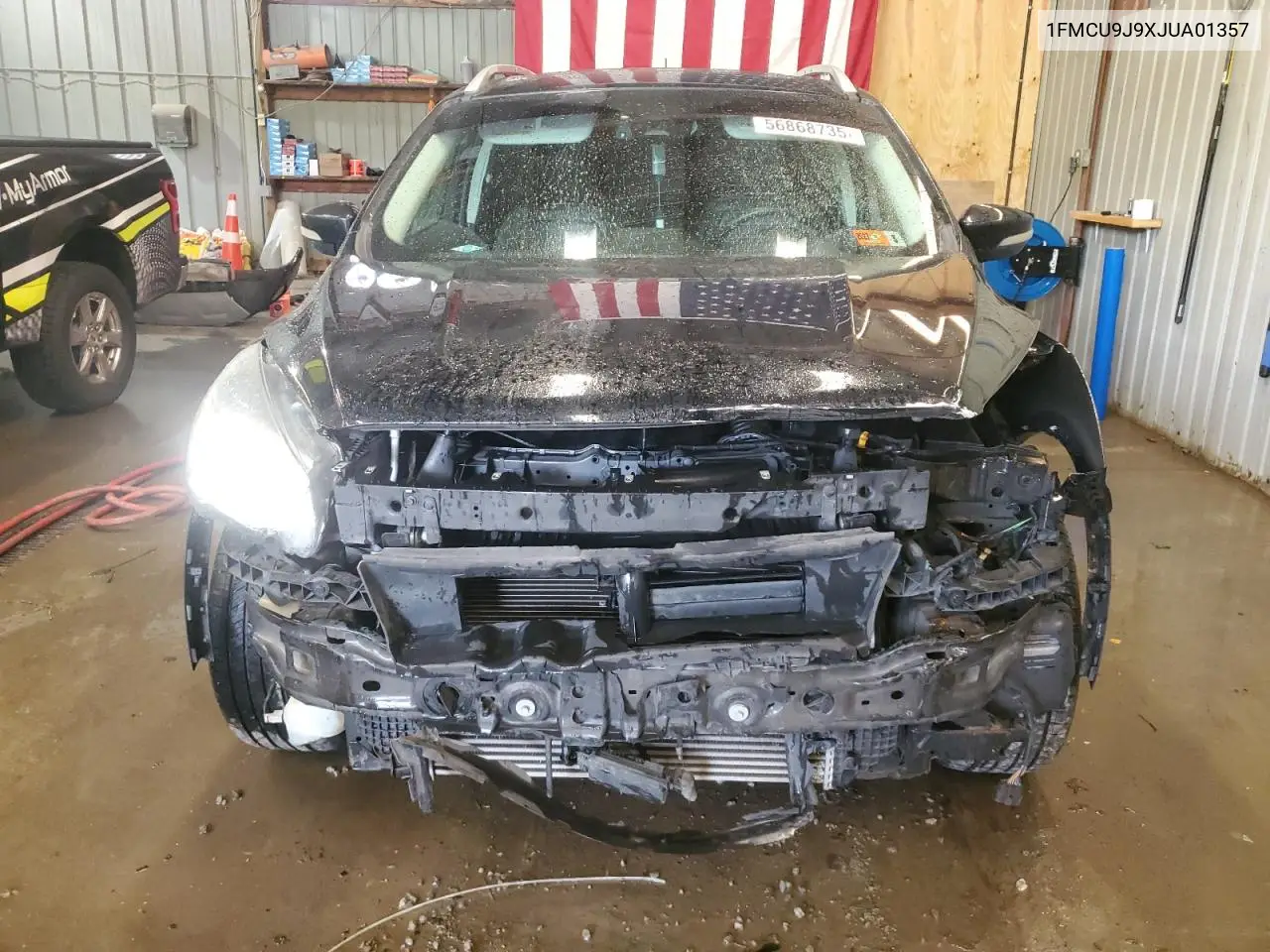 2018 Ford Escape Titanium VIN: 1FMCU9J9XJUA01357 Lot: 56868735