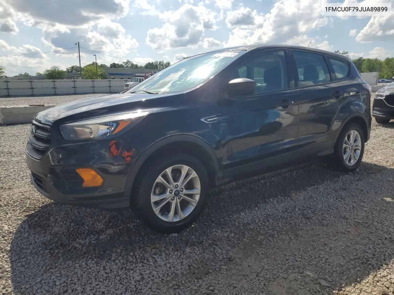 2018 Ford Escape S VIN: 1FMCU0F79JUA89899 Lot: 56906415