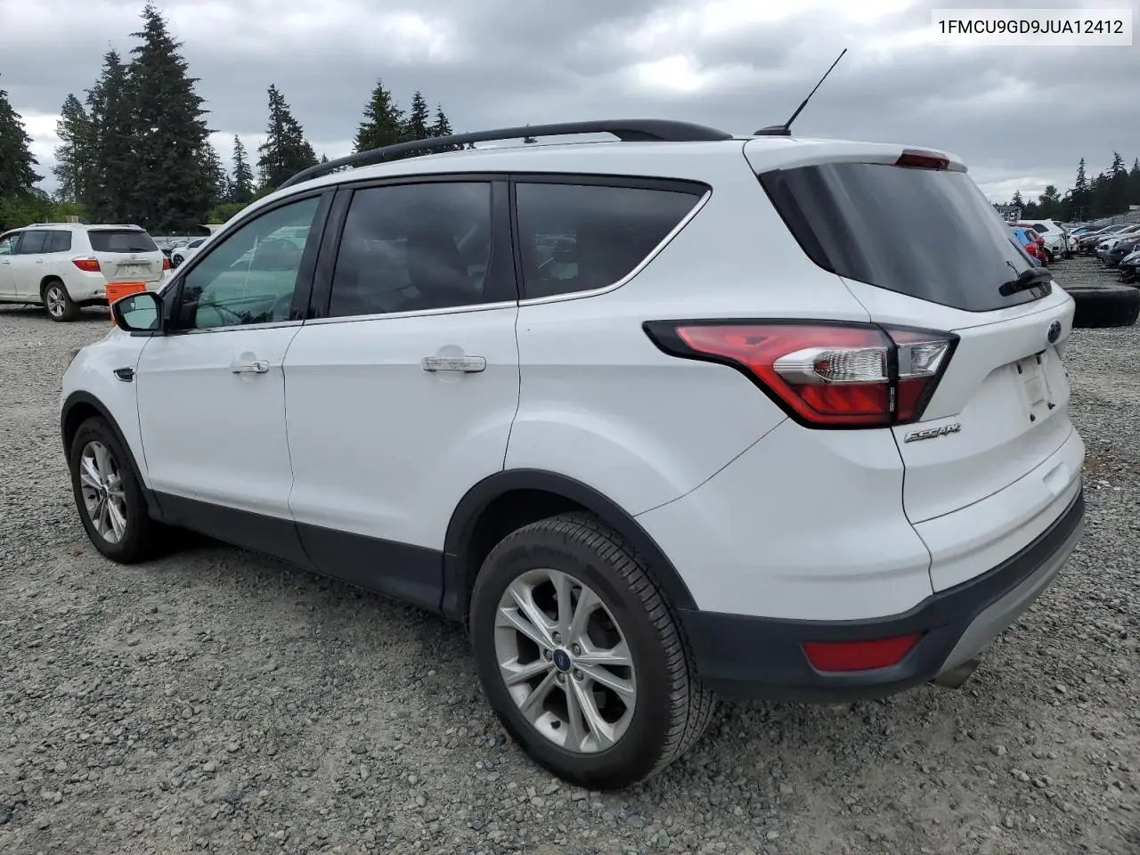 2018 Ford Escape Se VIN: 1FMCU9GD9JUA12412 Lot: 56962625
