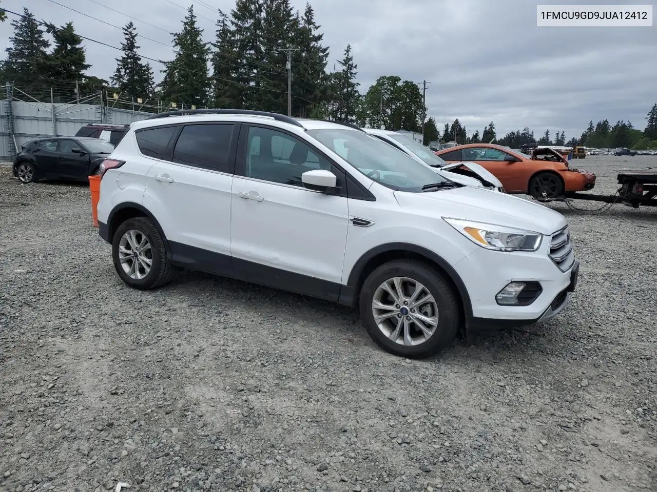 2018 Ford Escape Se VIN: 1FMCU9GD9JUA12412 Lot: 56962625