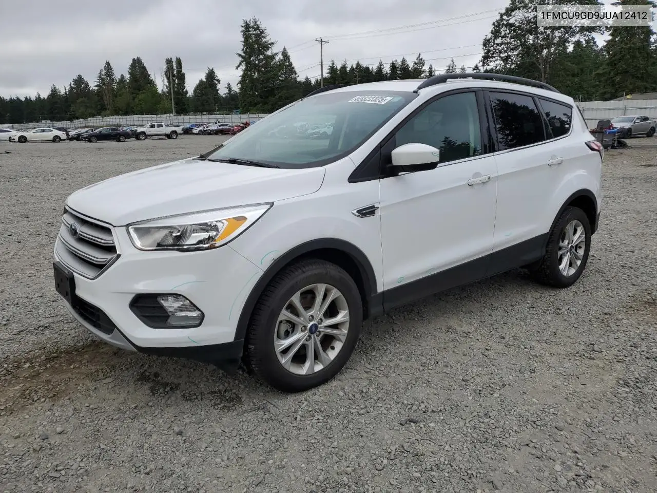 1fmcu9gd9jua12412 1FMCU9GD9JUA12412 2018 Ford Escape Se