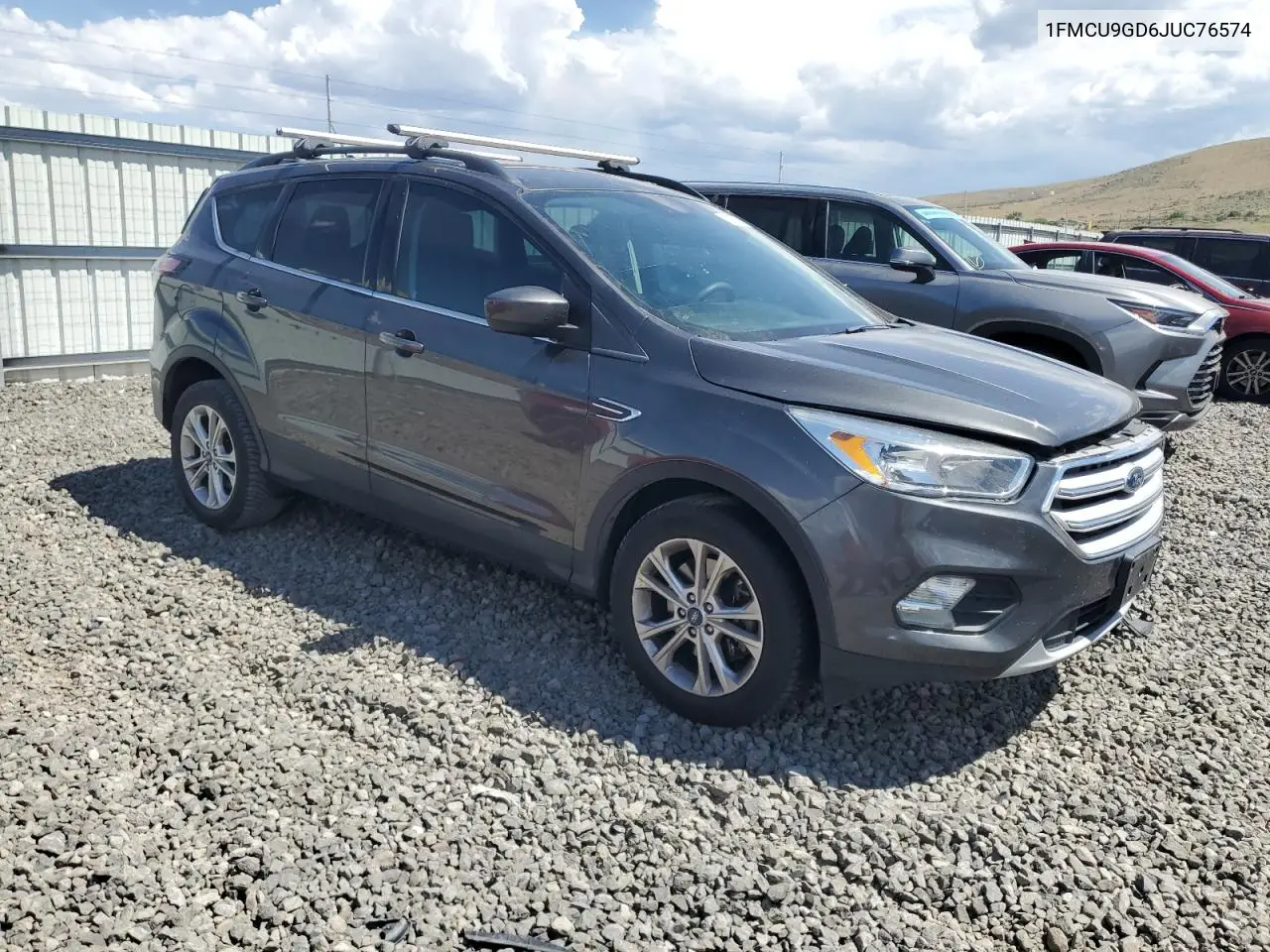 2018 Ford Escape Se VIN: 1FMCU9GD6JUC76574 Lot: 62600865