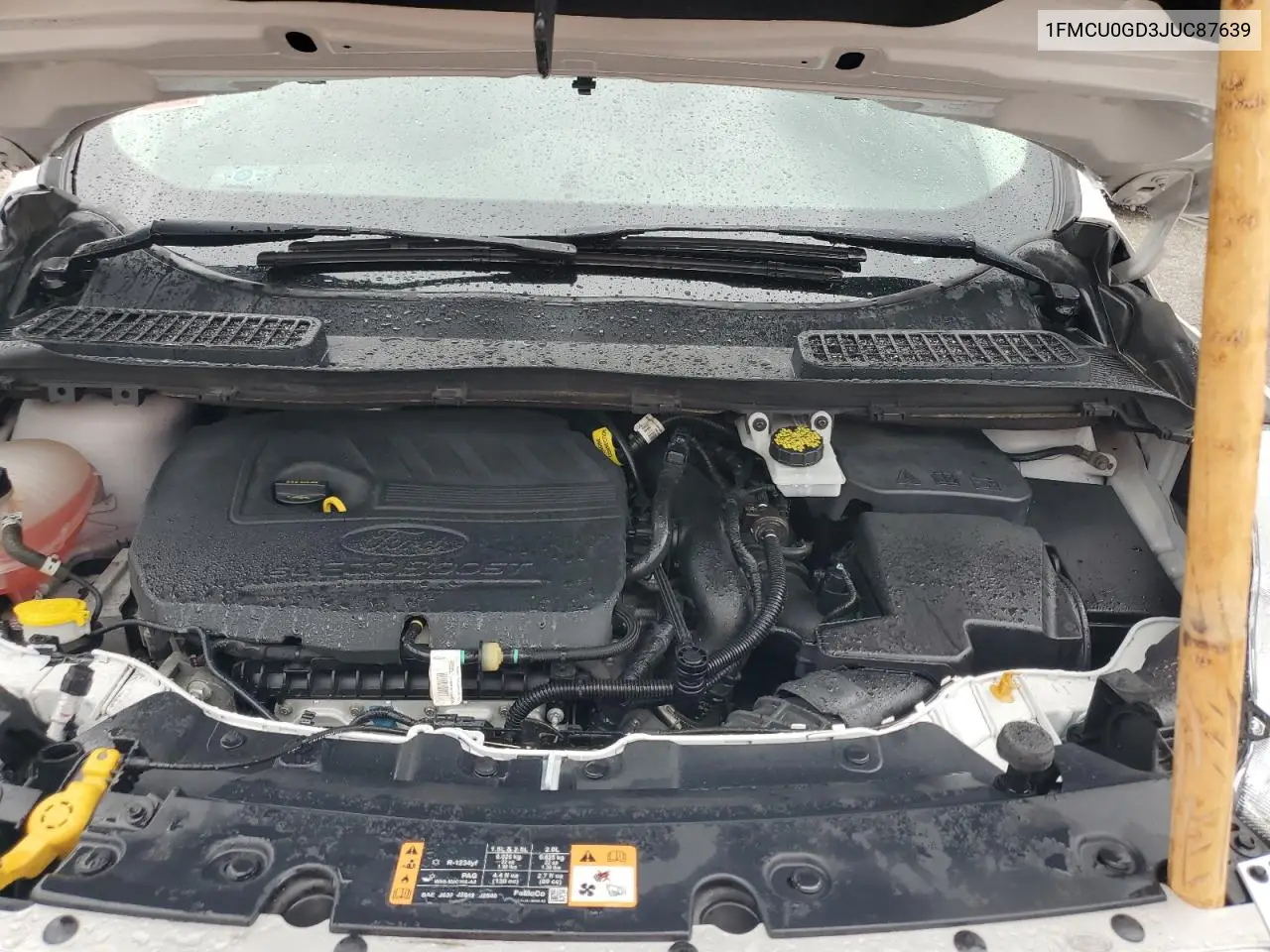 2018 Ford Escape Se VIN: 1FMCU0GD3JUC87639 Lot: 63023445