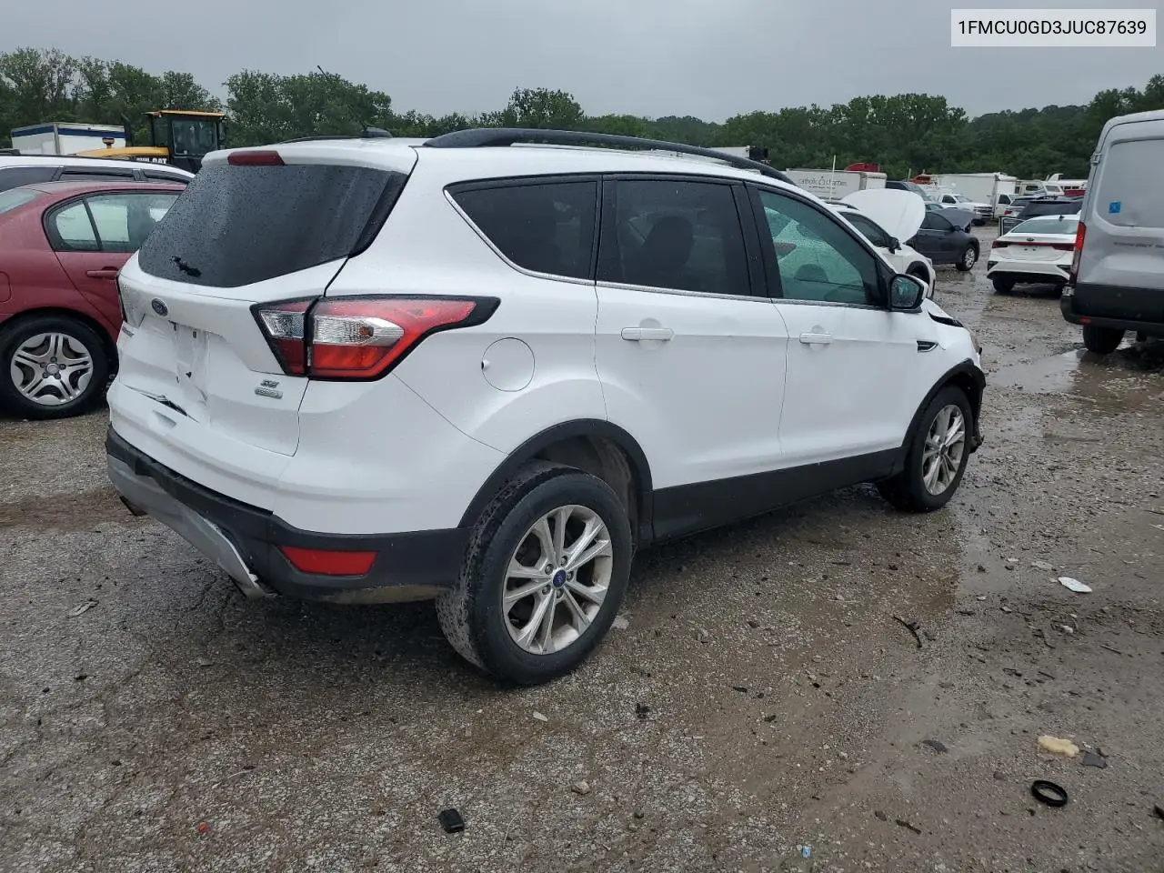 2018 Ford Escape Se VIN: 1FMCU0GD3JUC87639 Lot: 63023445