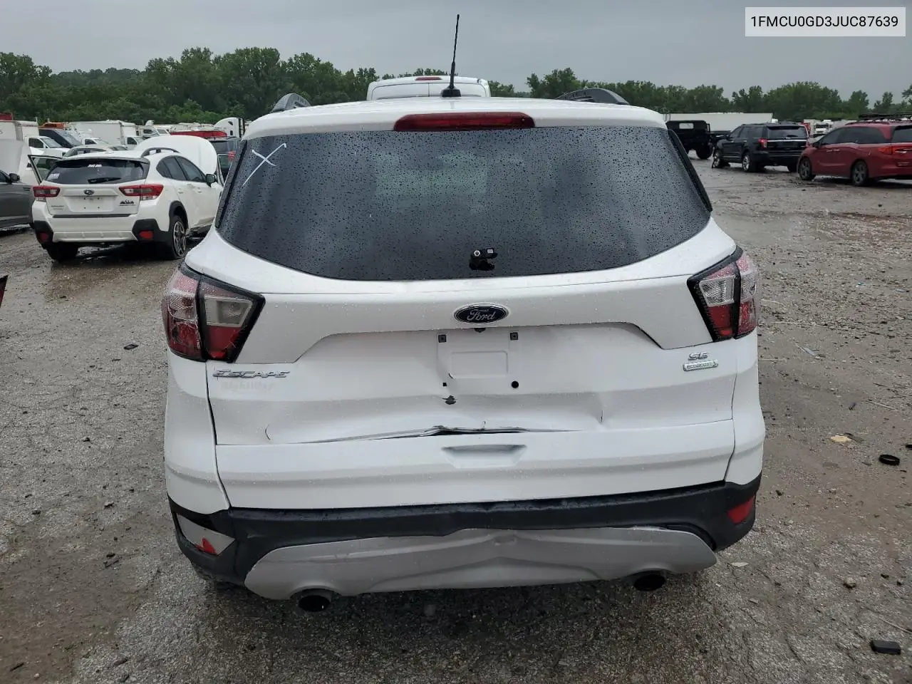 2018 Ford Escape Se VIN: 1FMCU0GD3JUC87639 Lot: 63023445