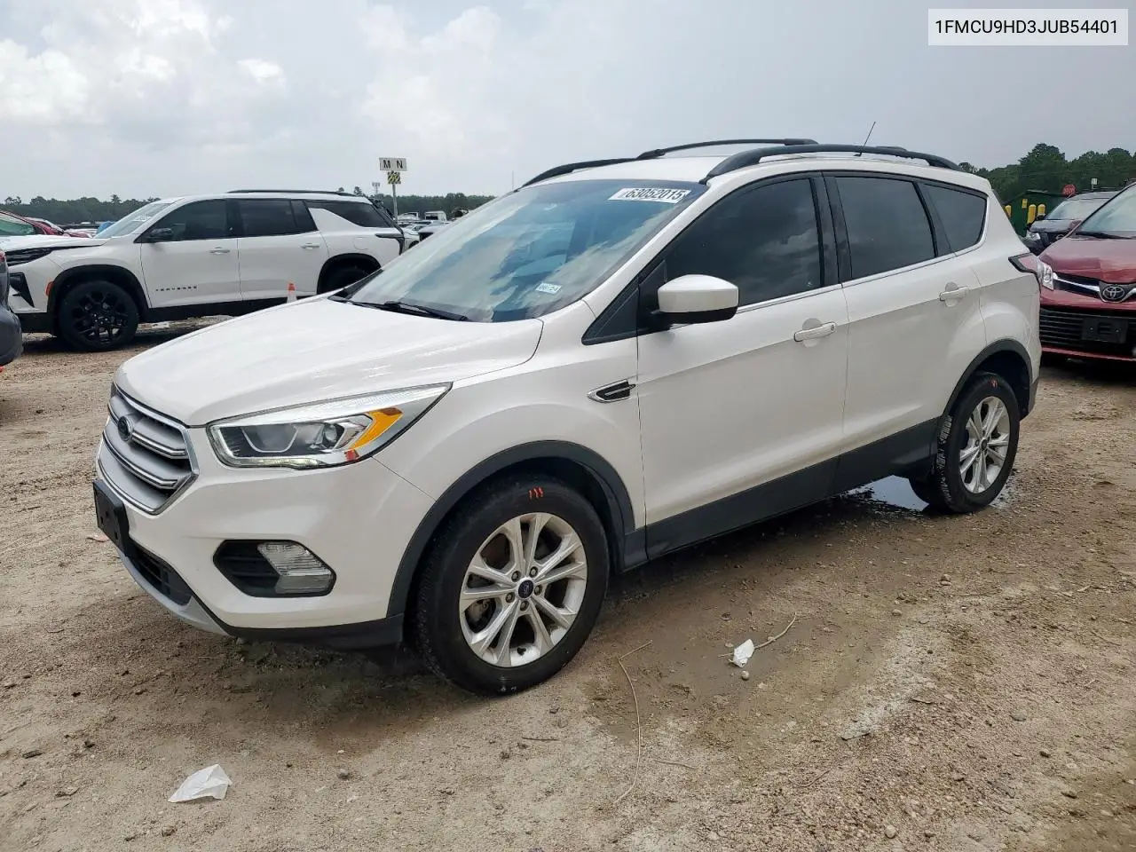 2018 Ford Escape Sel VIN: 1FMCU9HD3JUB54401 Lot: 63052015