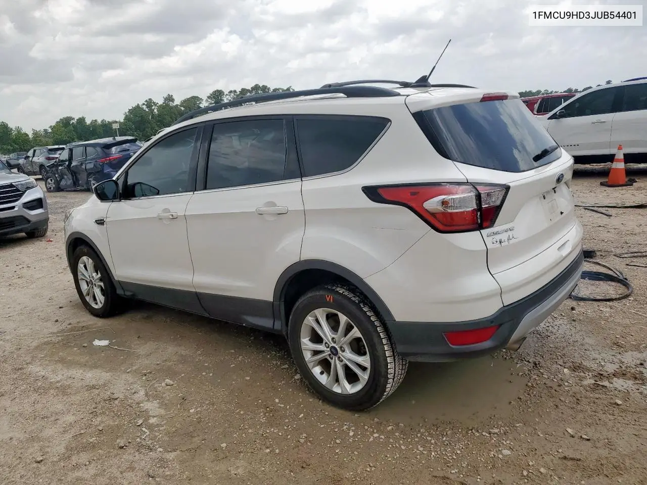 2018 Ford Escape Sel VIN: 1FMCU9HD3JUB54401 Lot: 63052015