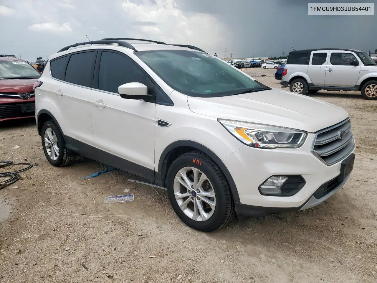 2018 Ford Escape Sel VIN: 1FMCU9HD3JUB54401 Lot: 63052015