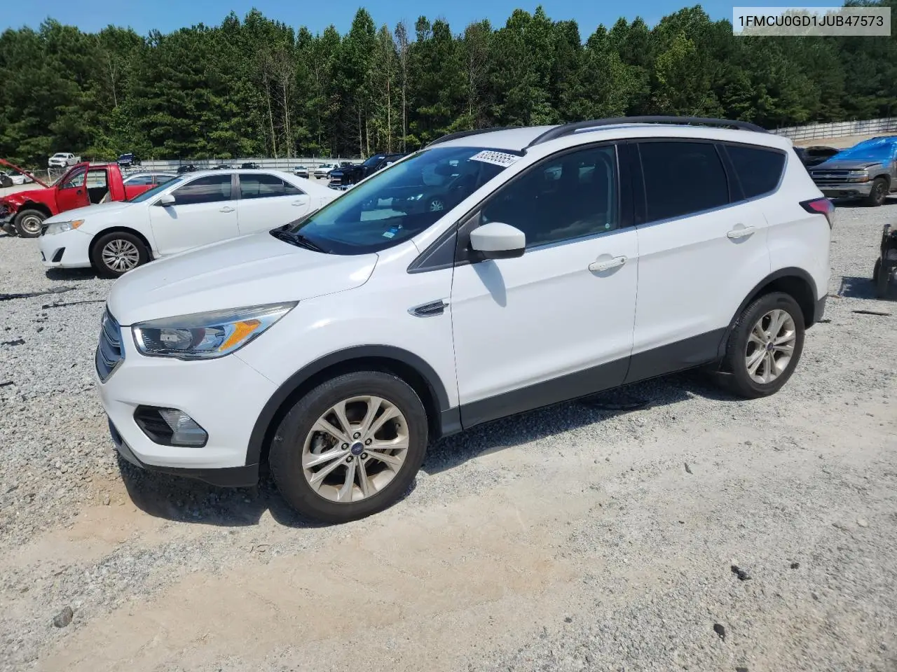 2018 Ford Escape Se VIN: 1FMCU0GD1JUB47573 Lot: 63098865