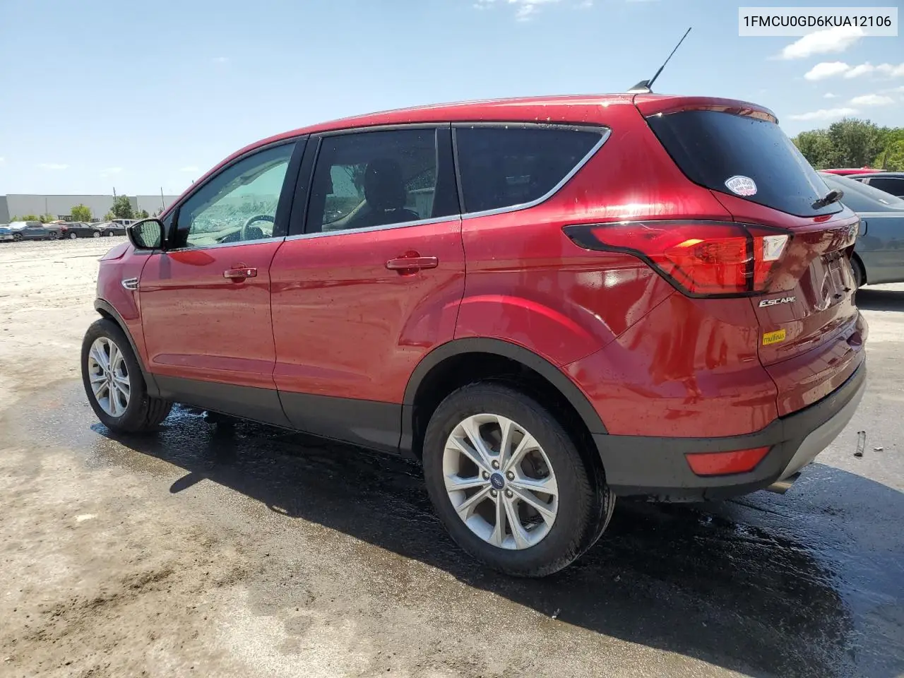 2019 Ford Escape Se VIN: 1FMCU0GD6KUA12106 Lot: 55255995