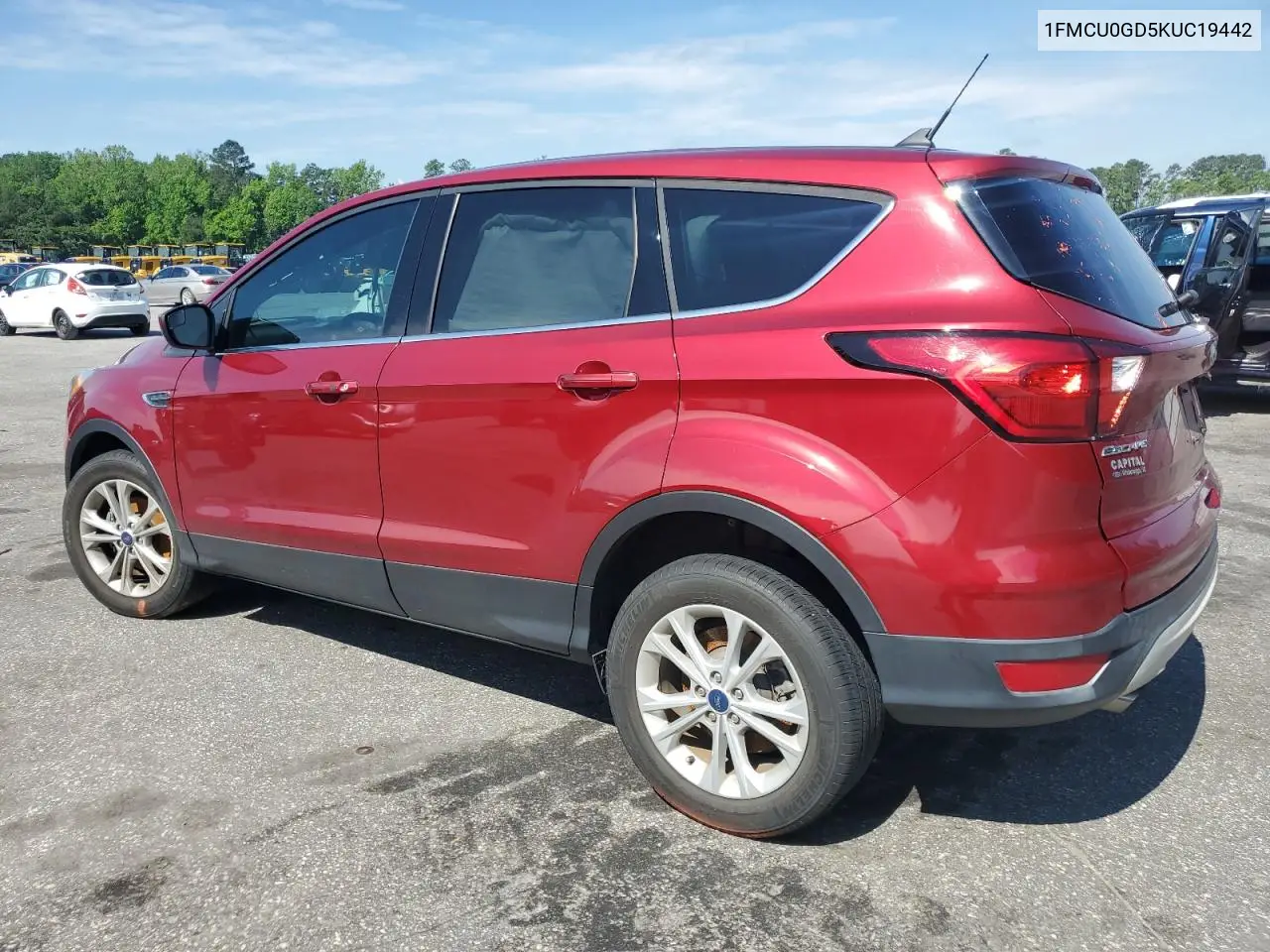2019 Ford Escape Se VIN: 1FMCU0GD5KUC19442 Lot: 56477565