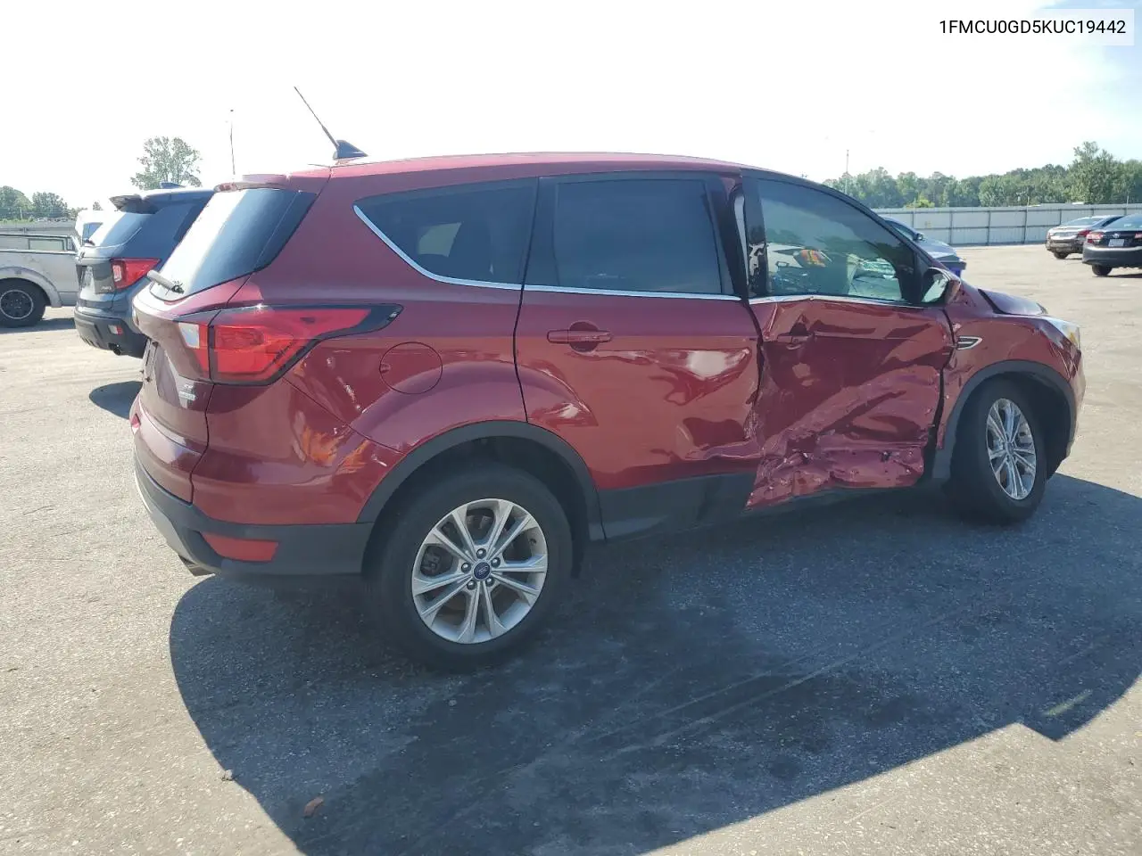 2019 Ford Escape Se VIN: 1FMCU0GD5KUC19442 Lot: 56477565