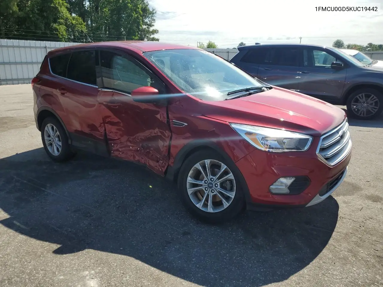 2019 Ford Escape Se VIN: 1FMCU0GD5KUC19442 Lot: 56477565