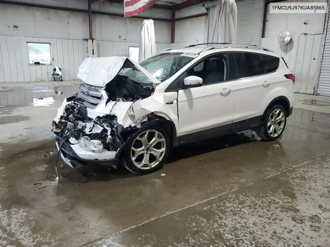 2019 Ford Escape Titanium VIN: 1FMCU9J97KUA85865 Lot: 56643135