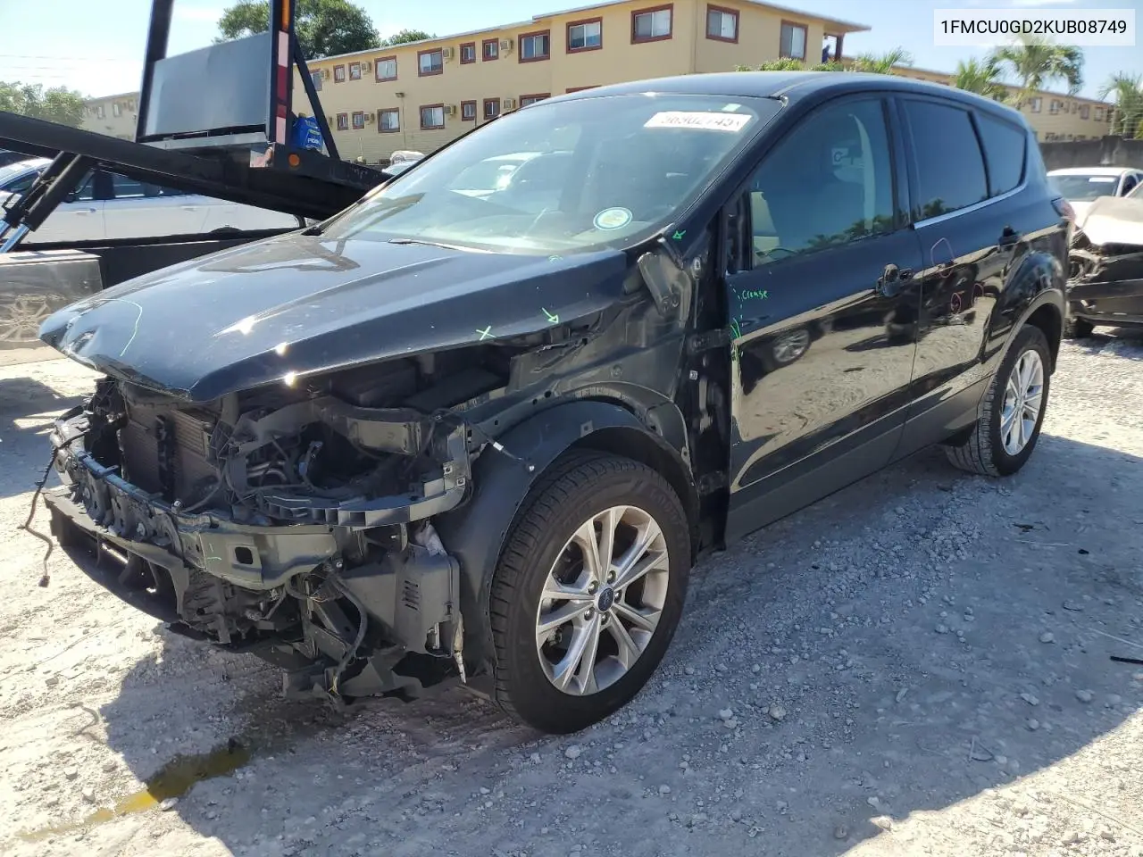 2019 Ford Escape Se VIN: 1FMCU0GD2KUB08749 Lot: 56902745