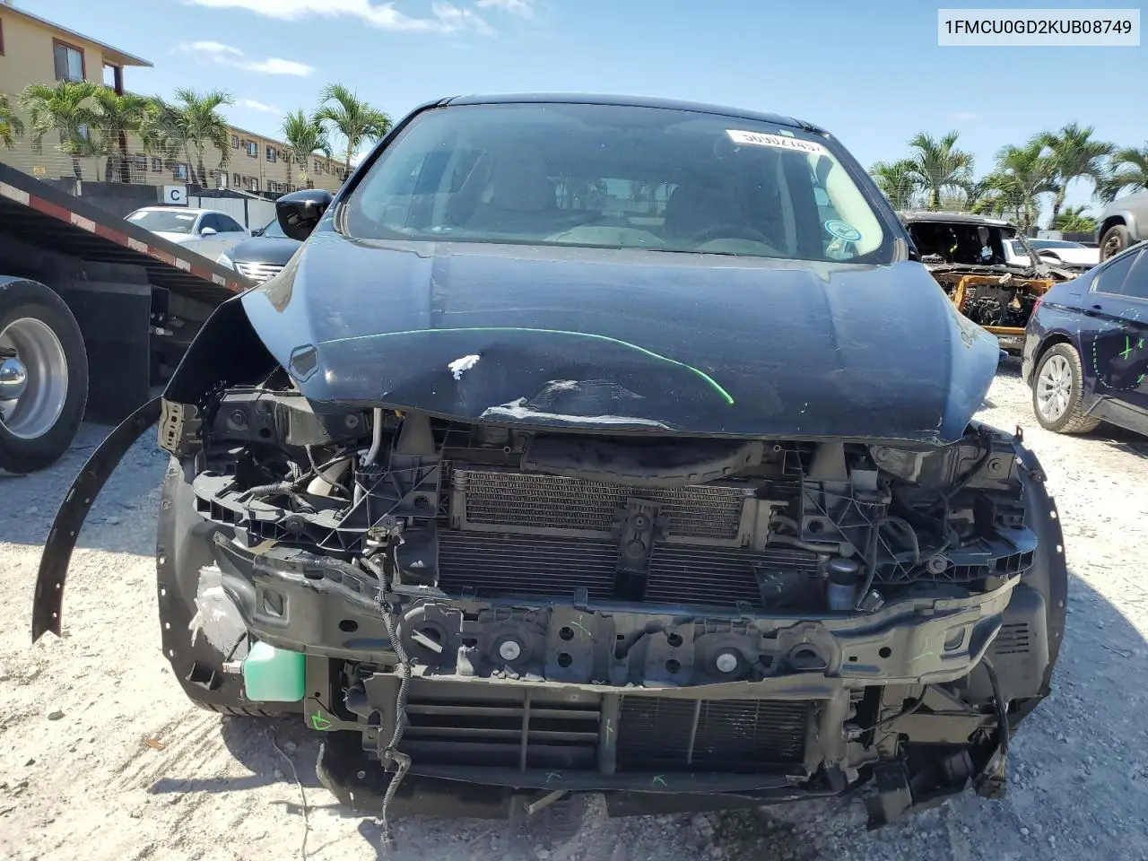 2019 Ford Escape Se VIN: 1FMCU0GD2KUB08749 Lot: 56902745