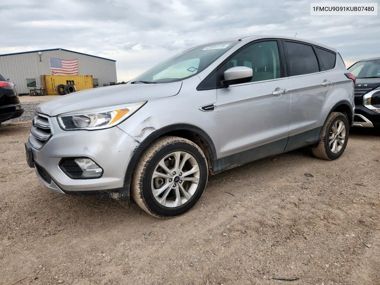 2019 Ford Escape Se VIN: 1FMCU9G91KUB07480 Lot: 62006175