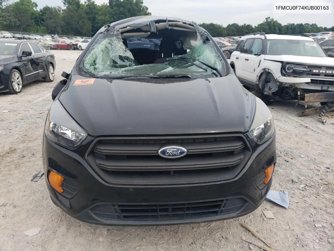 2019 Ford Escape S VIN: 1FMCU0F74KUB00163 Lot: 62375875