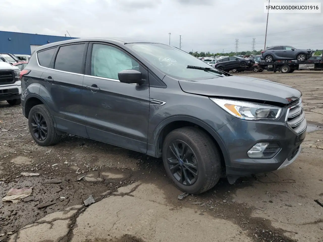 2019 Ford Escape Se VIN: 1FMCU0GD0KUC01916 Lot: 62740675