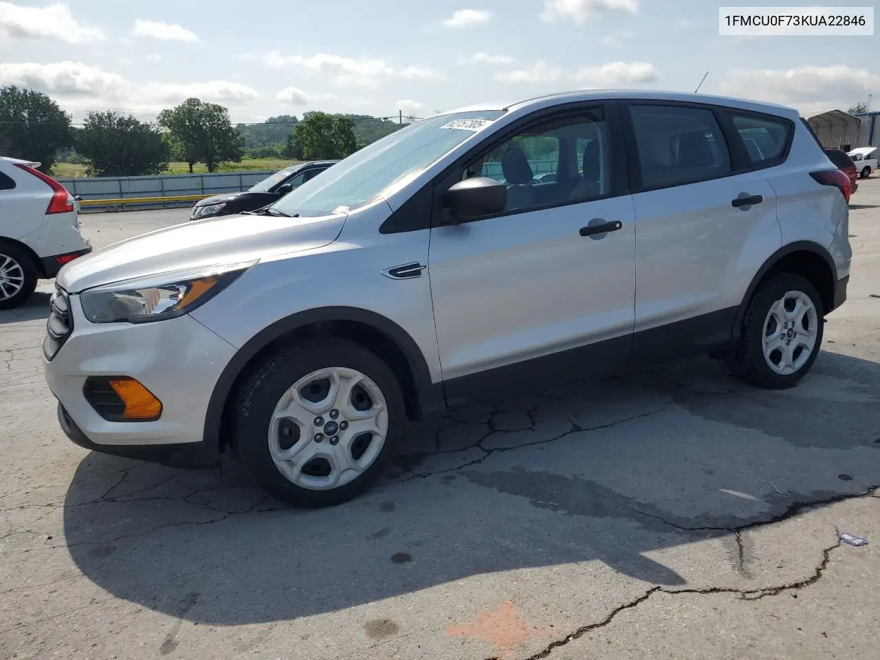 2019 Ford Escape S VIN: 1FMCU0F73KUA22846 Lot: 62757305