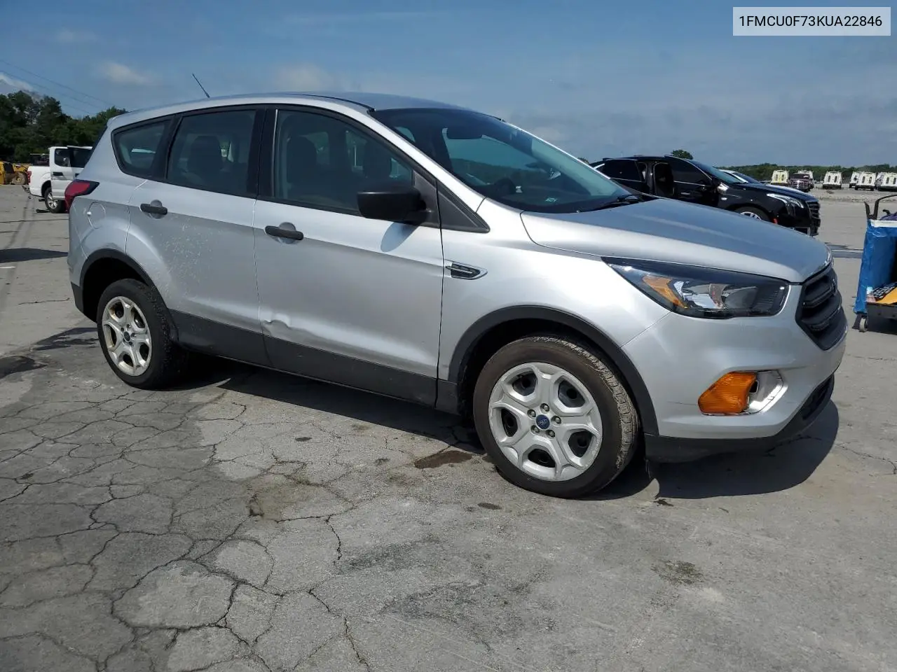 2019 Ford Escape S VIN: 1FMCU0F73KUA22846 Lot: 62757305