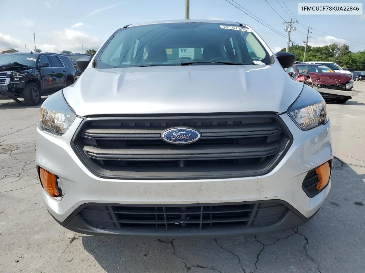 2019 Ford Escape S VIN: 1FMCU0F73KUA22846 Lot: 62757305