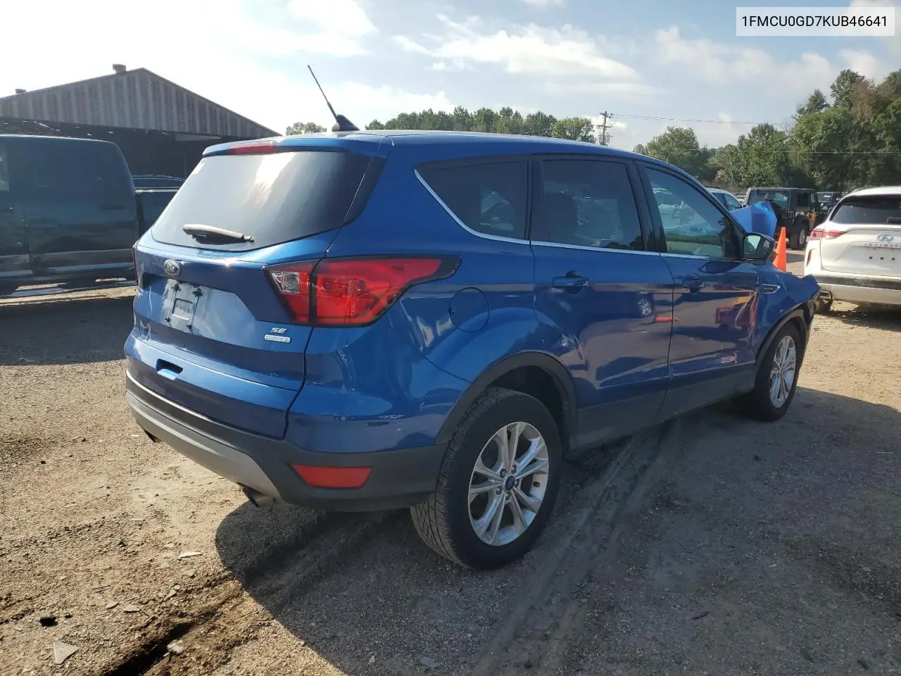 2019 Ford Escape Se VIN: 1FMCU0GD7KUB46641 Lot: 65606915