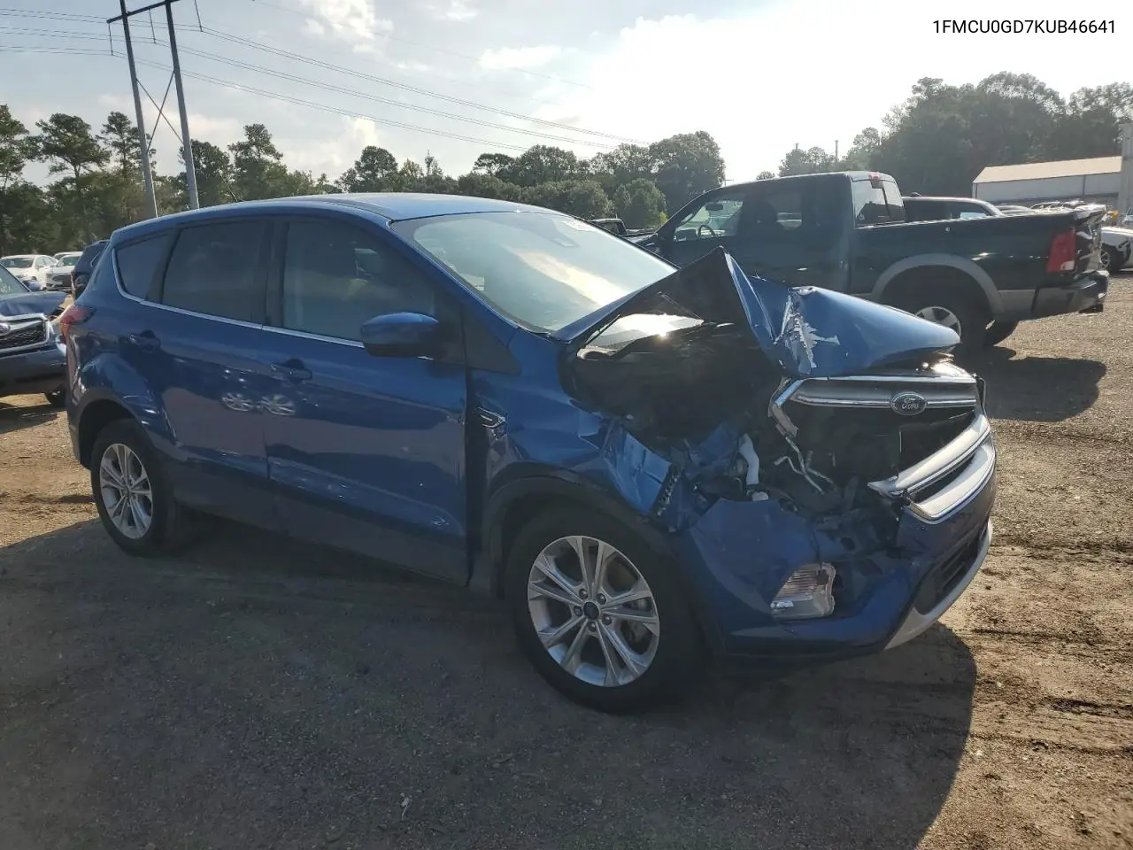 2019 Ford Escape Se VIN: 1FMCU0GD7KUB46641 Lot: 65606915