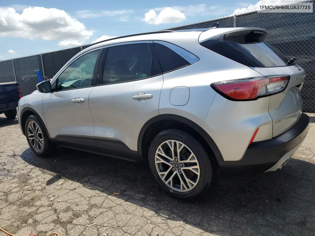 2020 Ford Escape Sel VIN: 1FMCU9H60LUA37735 Lot: 54327045