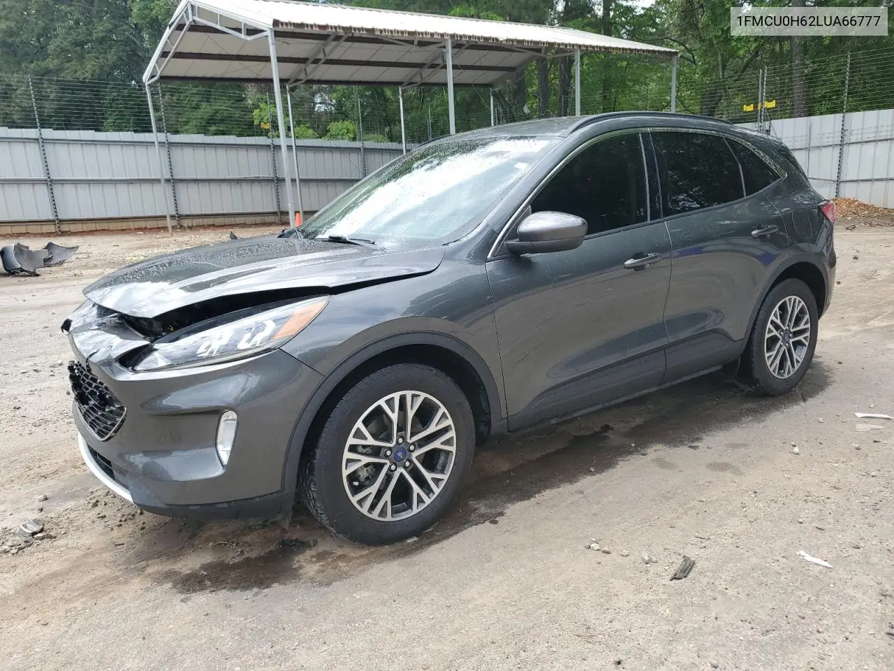 2020 Ford Escape Sel VIN: 1FMCU0H62LUA66777 Lot: 55752235
