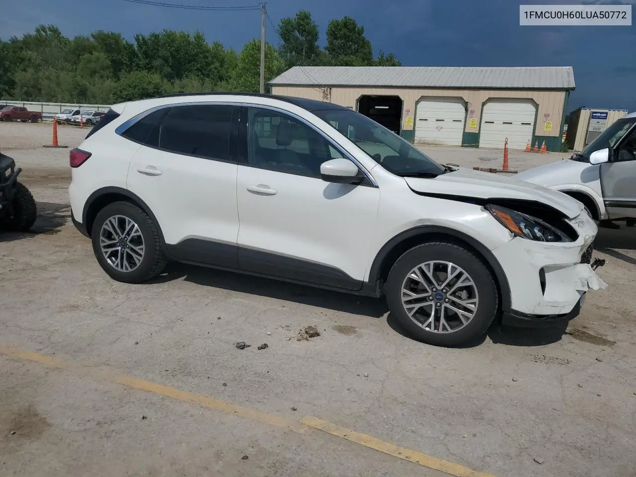 2020 Ford Escape Sel VIN: 1FMCU0H60LUA50772 Lot: 62690095