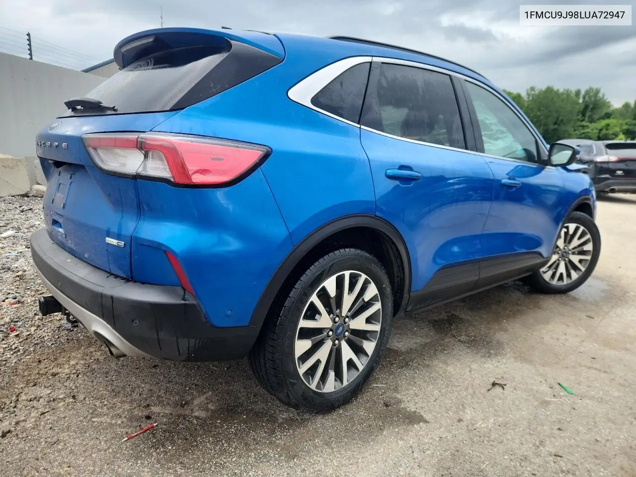 2020 Ford Escape Titanium VIN: 1FMCU9J98LUA72947 Lot: 62770005