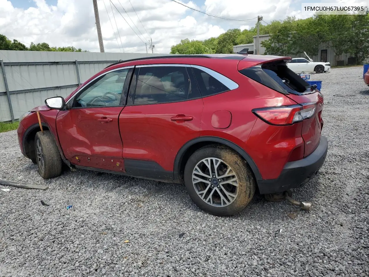 2020 Ford Escape Sel VIN: 1FMCU0H67LUC67395 Lot: 62934755