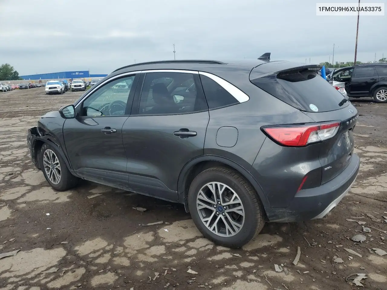 2020 Ford Escape Sel VIN: 1FMCU9H6XLUA53375 Lot: 62961135