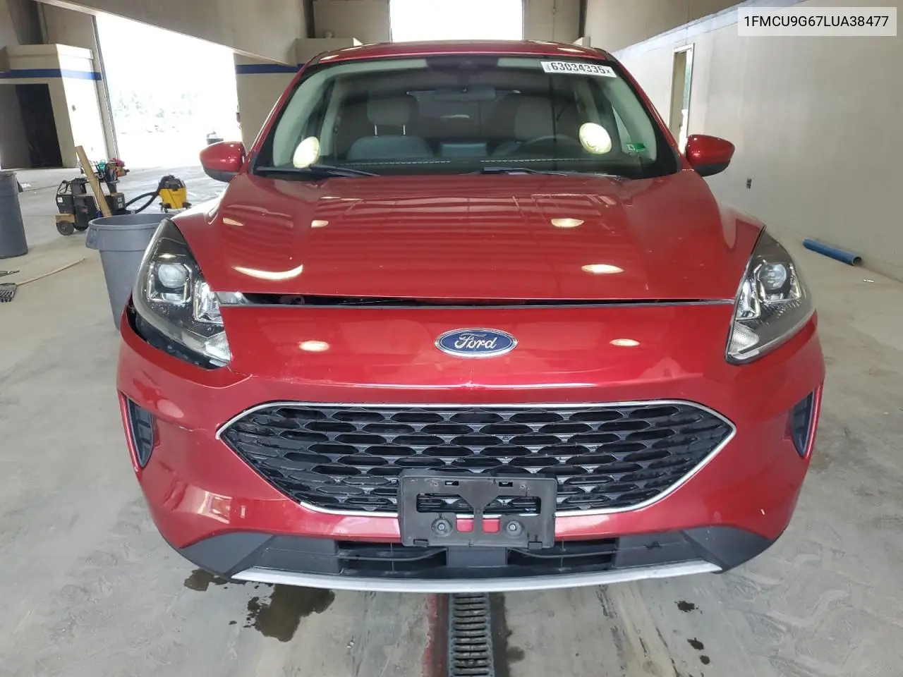 2020 Ford Escape Se VIN: 1FMCU9G67LUA38477 Lot: 63034335