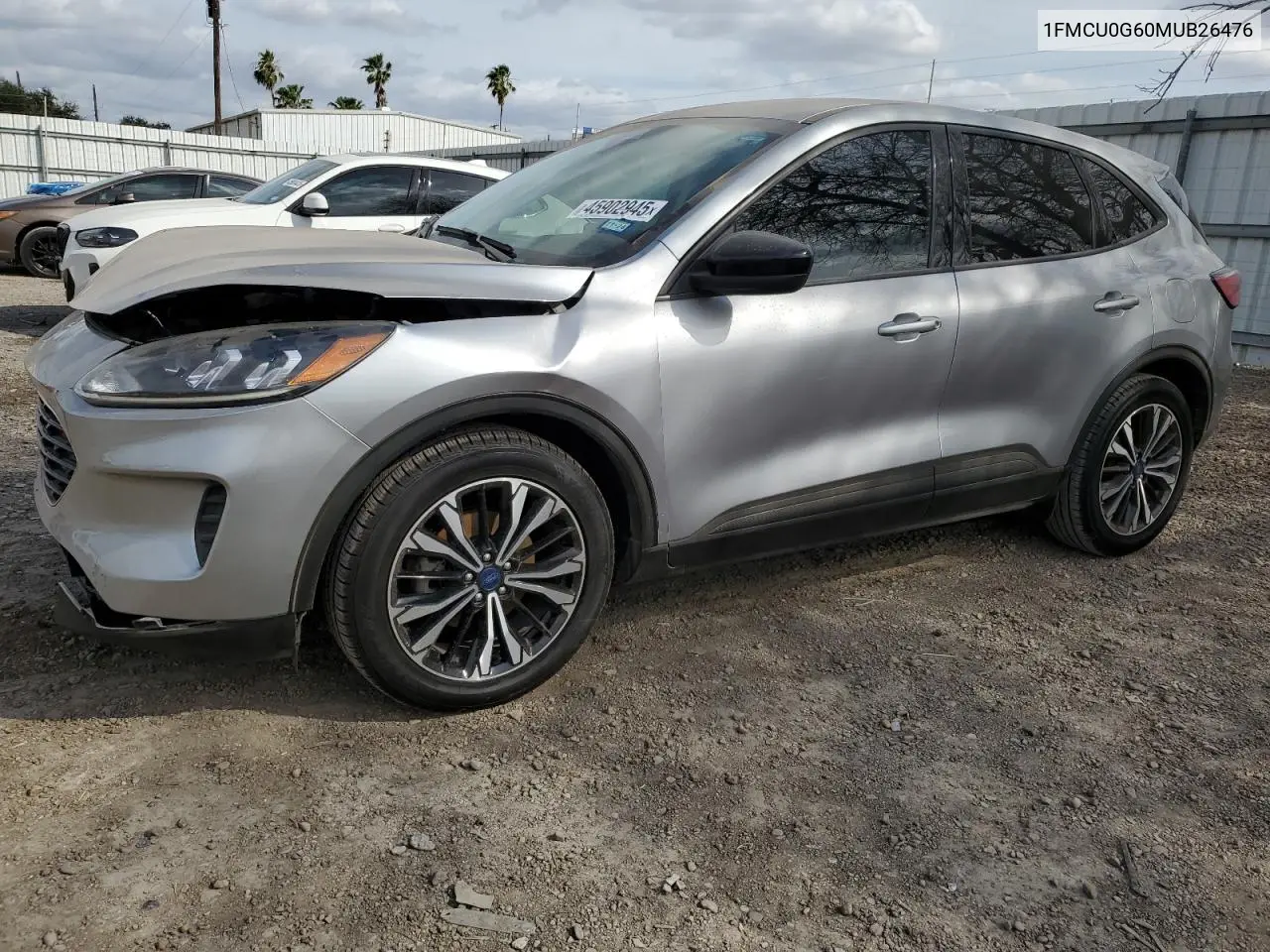 2021 Ford Escape Se VIN: 1FMCU0G60MUB26476 Lot: 45902945