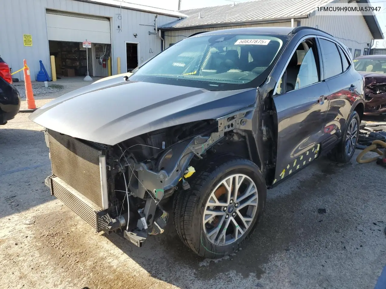 2021 Ford Escape Sel VIN: 1FMCU9H90MUA57947 Lot: 50837875