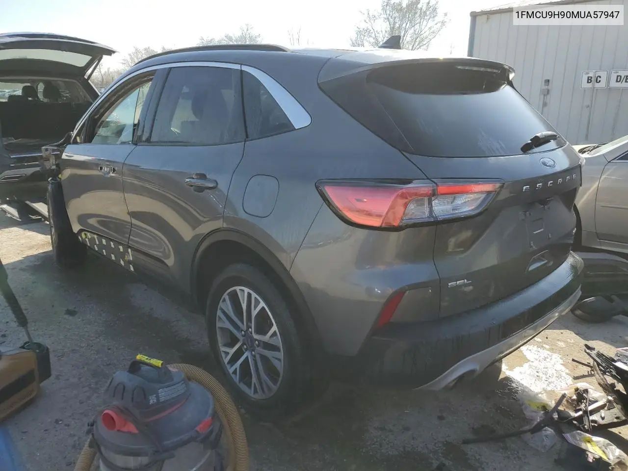 2021 Ford Escape Sel VIN: 1FMCU9H90MUA57947 Lot: 50837875