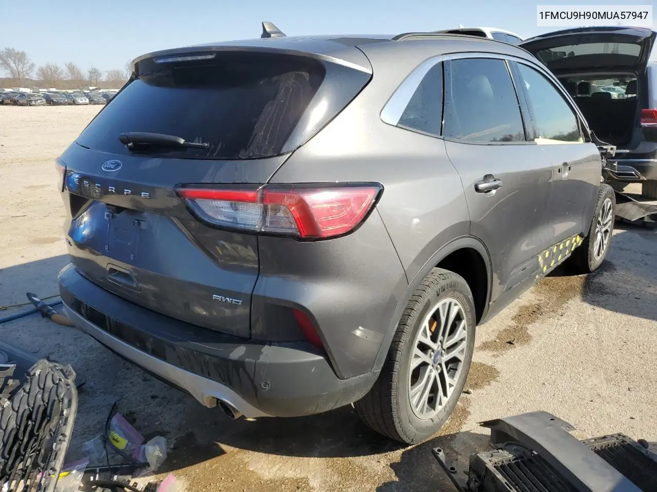 2021 Ford Escape Sel VIN: 1FMCU9H90MUA57947 Lot: 50837875