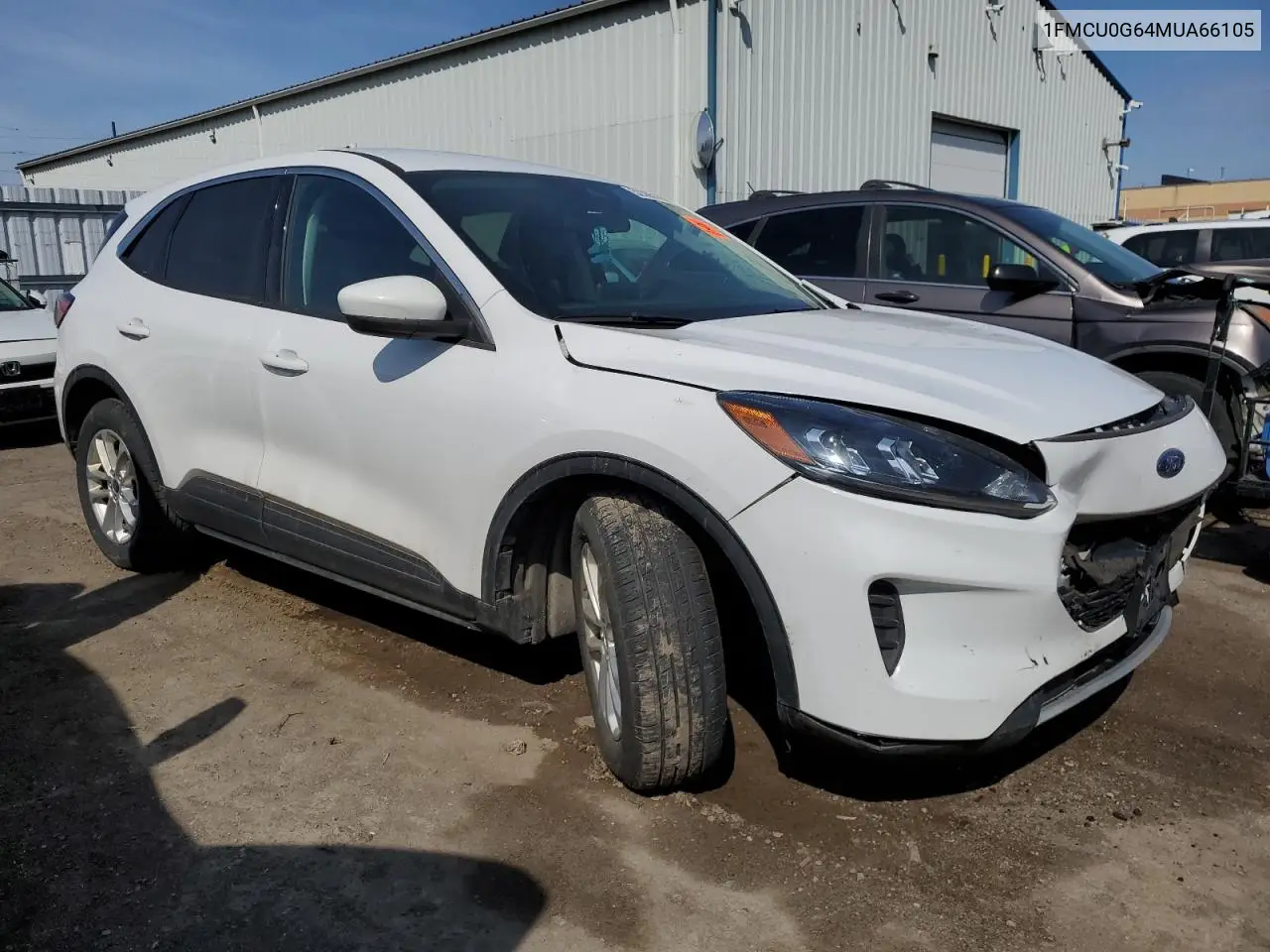 2021 Ford Escape Se VIN: 1FMCU0G64MUA66105 Lot: 52385155