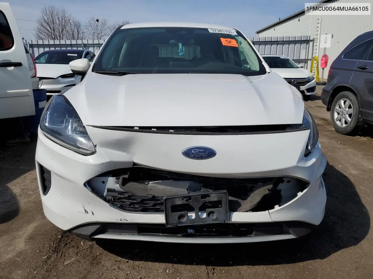 2021 Ford Escape Se VIN: 1FMCU0G64MUA66105 Lot: 52385155
