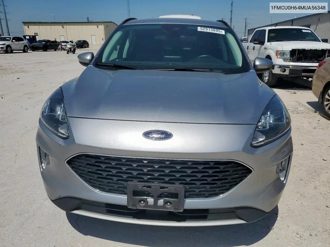2021 Ford Escape Sel VIN: 1FMCU0H64MUA56348 Lot: 52913895